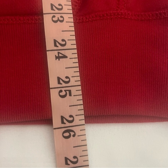 POLO RALPH LAUREN Blue Label Fleece Full Zip Hoodie Red Men Medium EUC Heavy - Picture 13 of 14